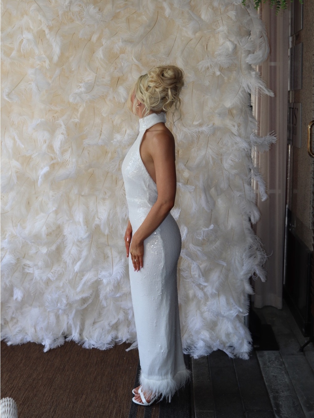 Janya Maxi Dress in White